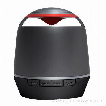 Portable Wireless Mini Bluetooth Speaker for iPhone, with Microphone Function for Calls Control